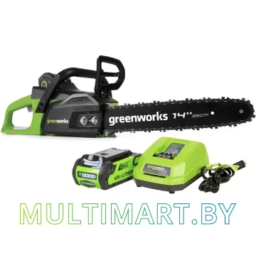 Аккумуляторная пила Greenworks GD40CS15 2005707UA (с 1-им АКБ 2 Ач)